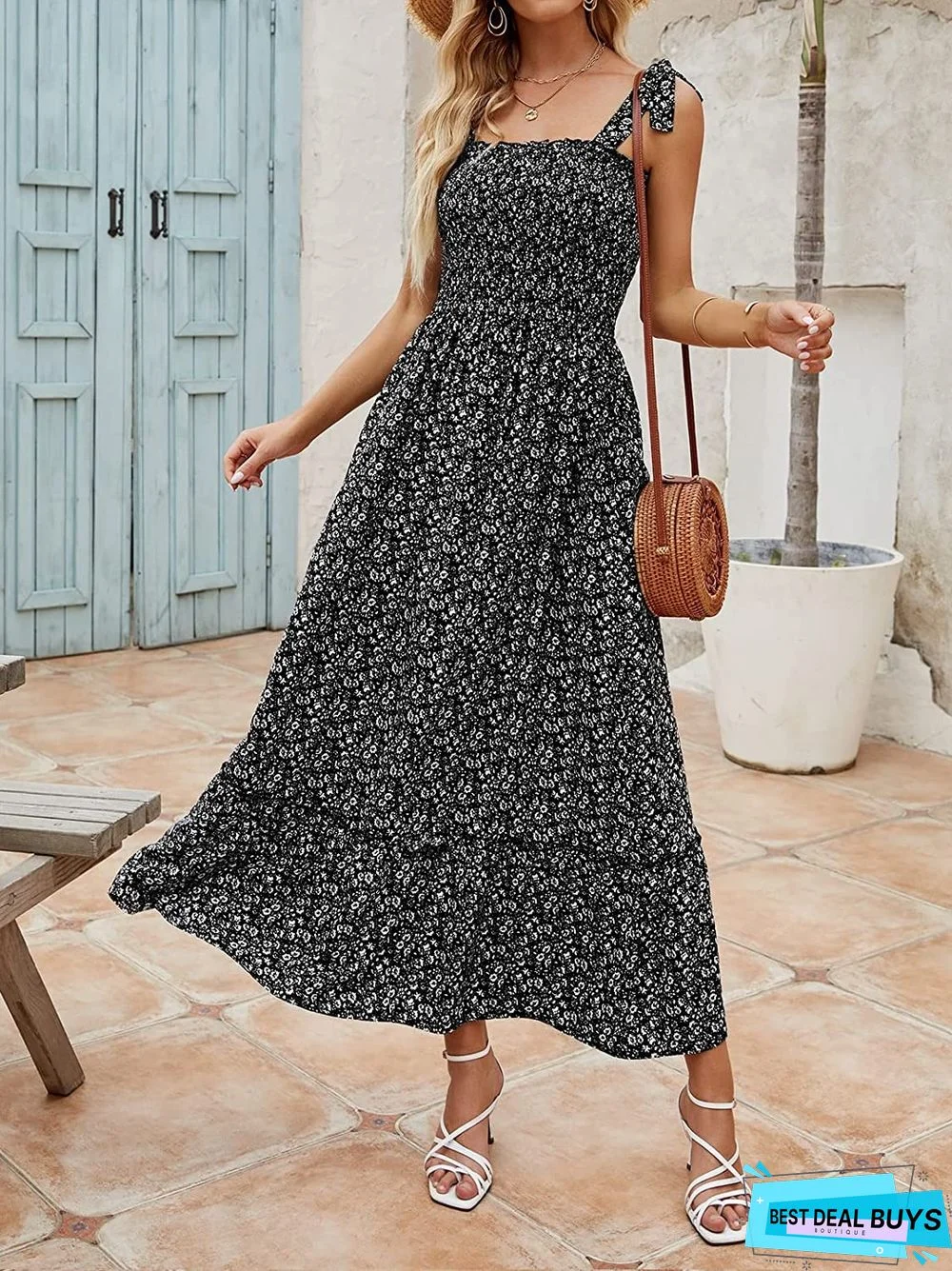 New Women's Dress Print Loose Casual Dresses