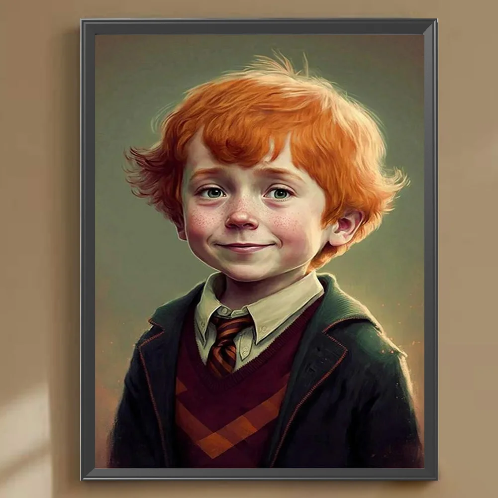 5D DIY Full Round Drill Diamond Painting Harry Potter Home Decoration (V4158)