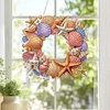 Sea world starfish shell garland Double Sided - 5D DIY Pendant