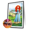>SALE<5D DIY Full Drill Diamond Painting Merida Cross Stitch Embroidery (QF167)