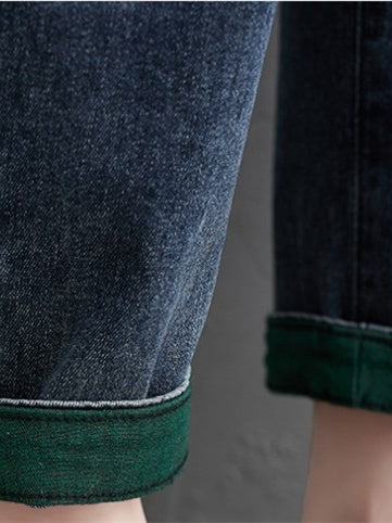 Women Half Sleeve V-neck Solid Color Dress