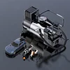 12V Car Tire Pump Cylinder Power System Mini Air Compressor Auto Inflatable Pump