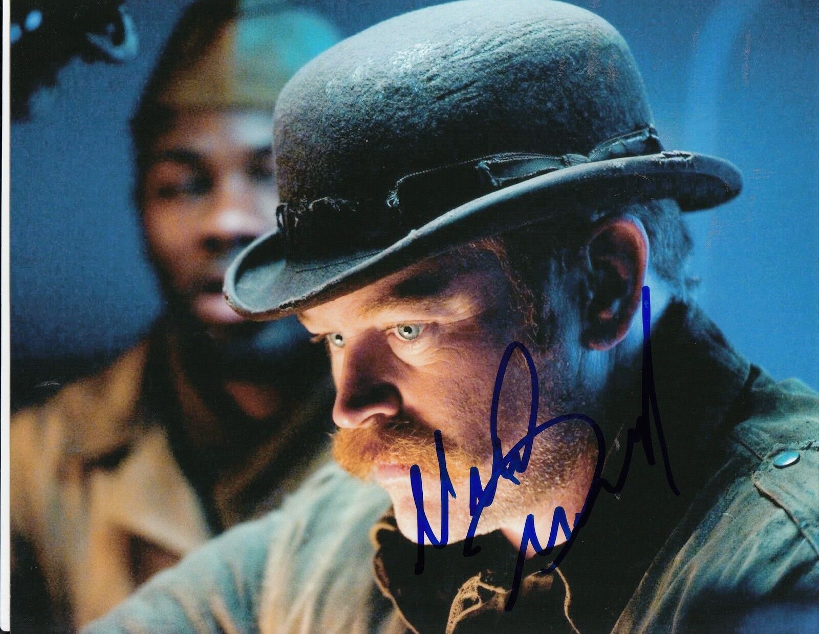 NEIL MCDONOUGH signed *CAPTAIN AMERICA* 8X10 Photo Poster painting W/COA Timothy Dum Dum Dugan