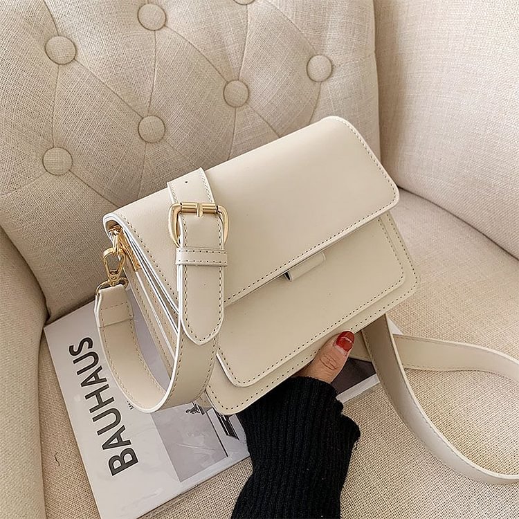 Faux Leather Crossbody Bag YP184