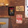3PCS AC/DC - Vintage Metal Signs Set - 20*30cm/30*40cm - Music