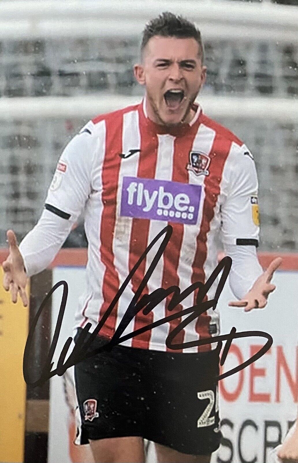 Ben Dickenson Genuine Hand Signed Exeter City 6X4 Photo Poster painting