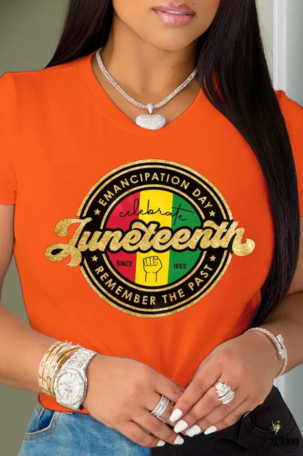 Red Casual Vintage Print Patchwork Letter O Neck T-Shirts