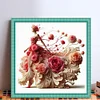 Flower Dance Girl-11CT Stamped Cross Stitch 40*40cm