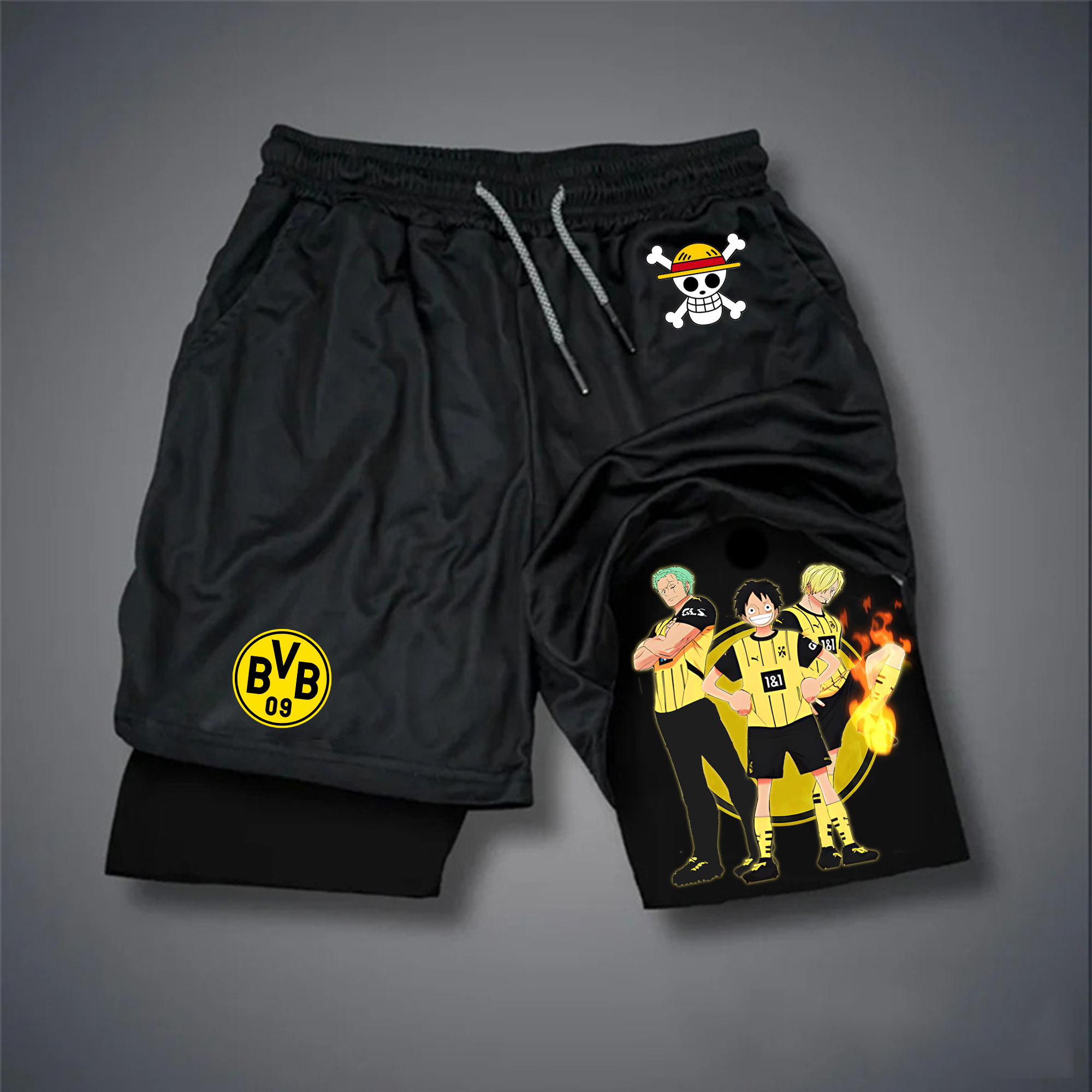  Anime-Inspired Casual Shorts for Sports and Daily Wear