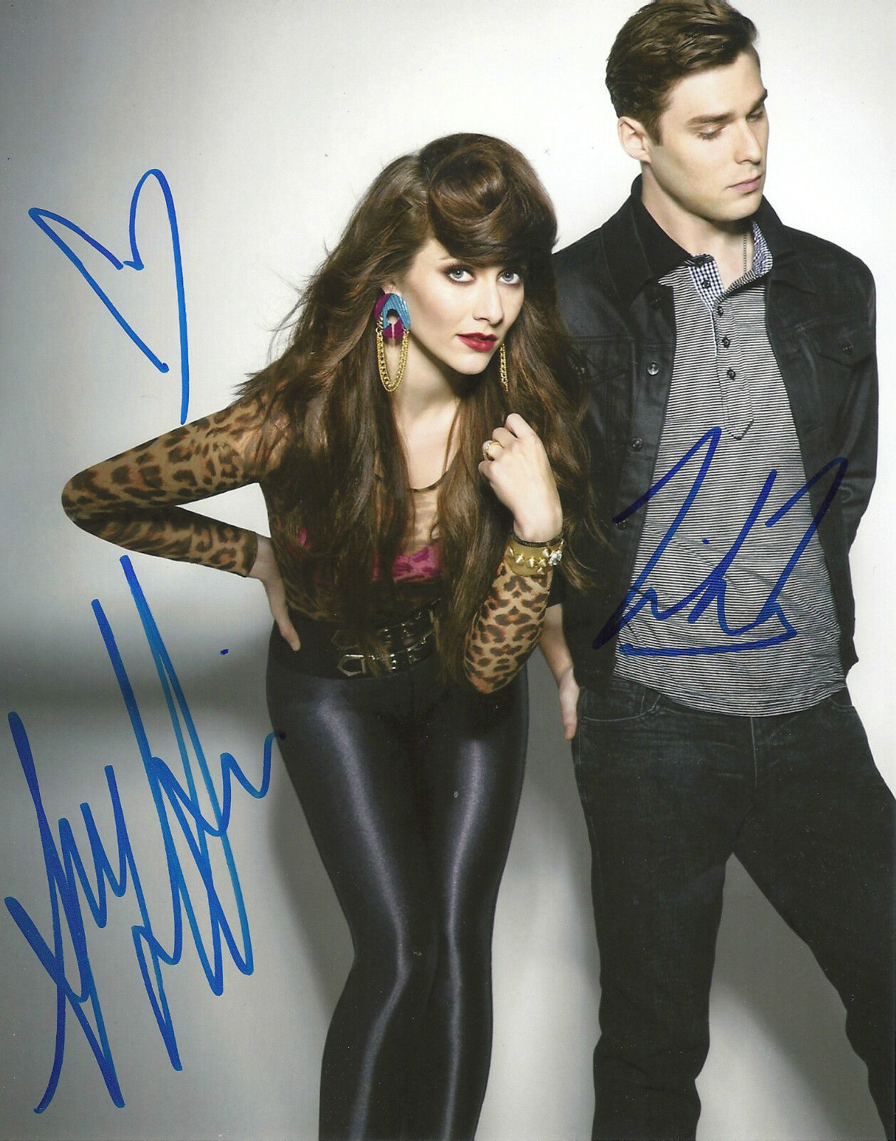 KARMIN 'BROKENHEARTED' NICK NOONAN AMY HEIDEMANN SIGNED 8X10 PICTURE 3 *PROOF