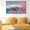 [Brand]Mount Fuji - 14CT Stamped Cross Stitch - 59*40cm - Natural
