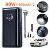 150PSI Cordless Tire Pump 1500mAh Portable Air Pump Rechargeable Digital Display