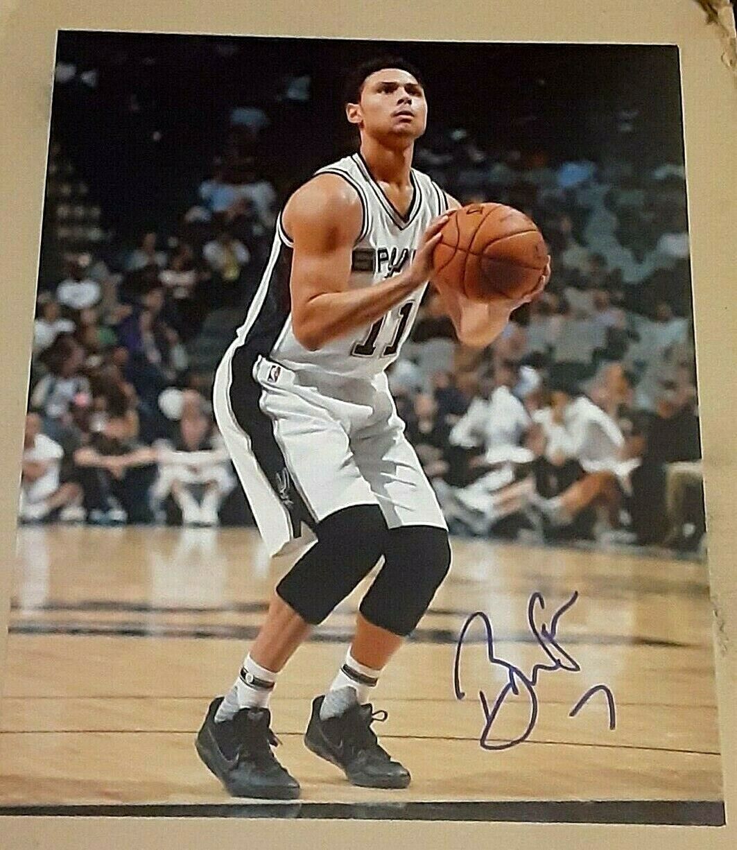 Bryn Forbes San Antonio Spurs SIGNED AUTOGRAPHED 8x10 Photo Poster painting COA Basketball NBA