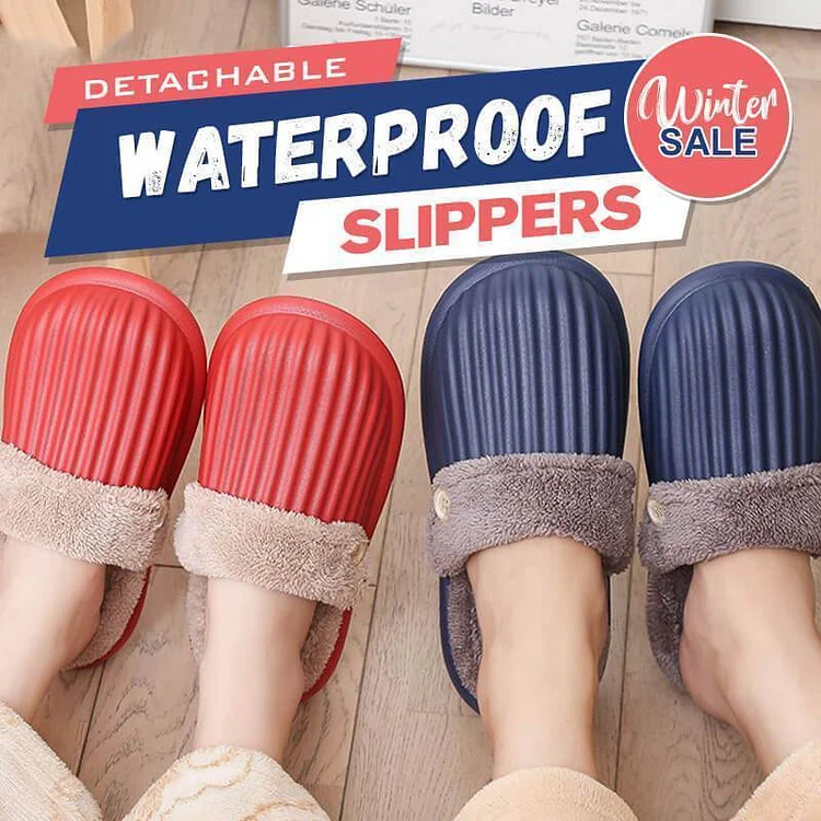 Detachable Waterproof Slippers
