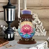 Lotus Kerzenhalter - 5d DIY Handwerk Kerzenhalter