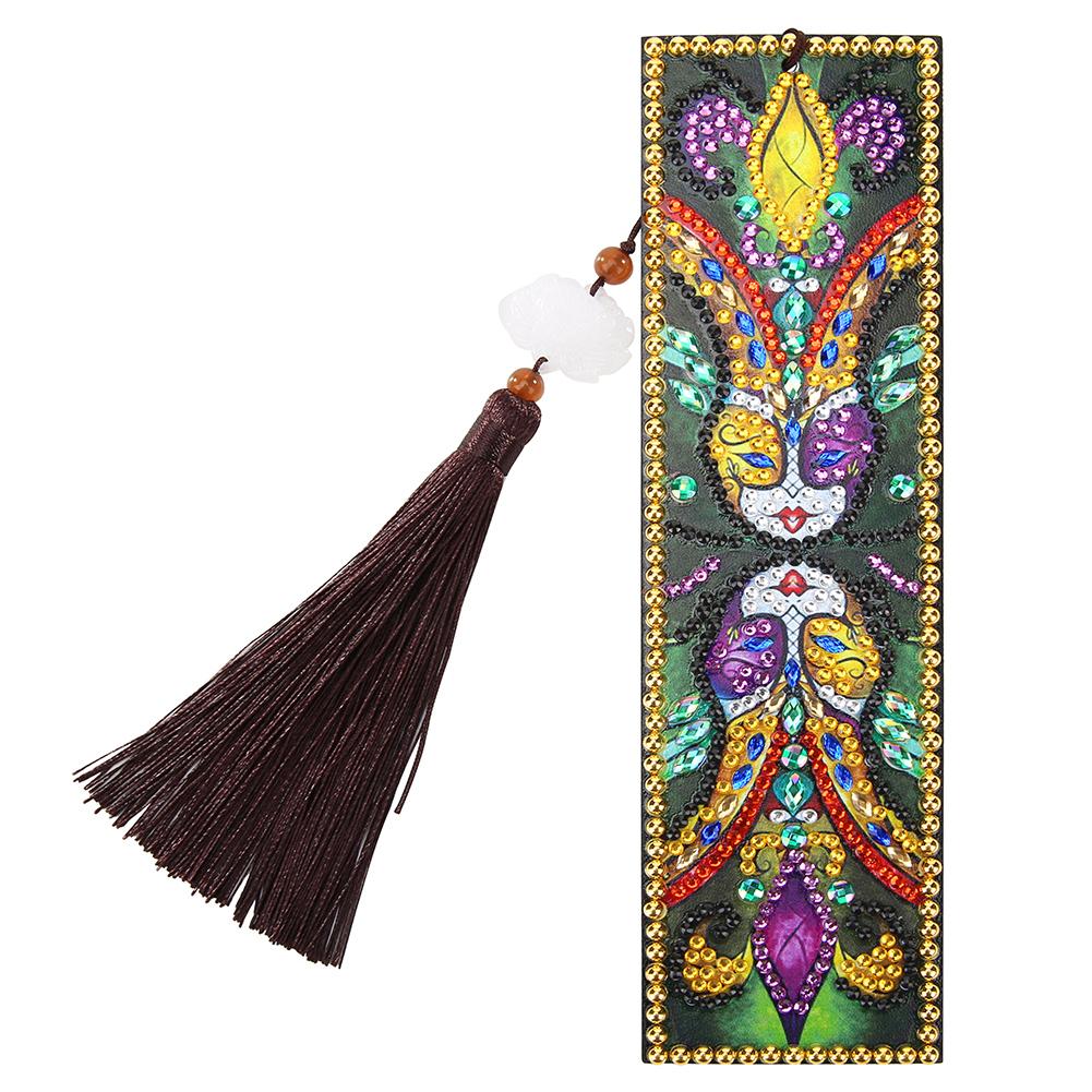 

Mask-DIY Creative Diamond Tassel Bookmark, 501 Original