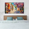 Diamond Painting-DIY Full Round Drill Beautiful Town(70*40 CM)