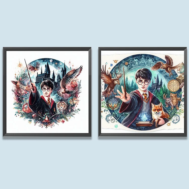 5D DIY Diamond Painting - Full Round / Square - Harry Potter A