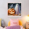 (Stamped/Counted) Halloween Ghost-11CT Cross Stitch 40*40cm/15.75*15.75in
