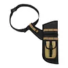 Adjustable Waist Hanging Arrow Quiver Lightweight Hip Archery Arrow Bag (Khaki)