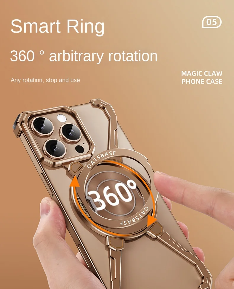 iPhone Metal Claw Case