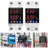 Over Under Voltage Protector 40A/63A 220V Dual Display Adjustable Protector