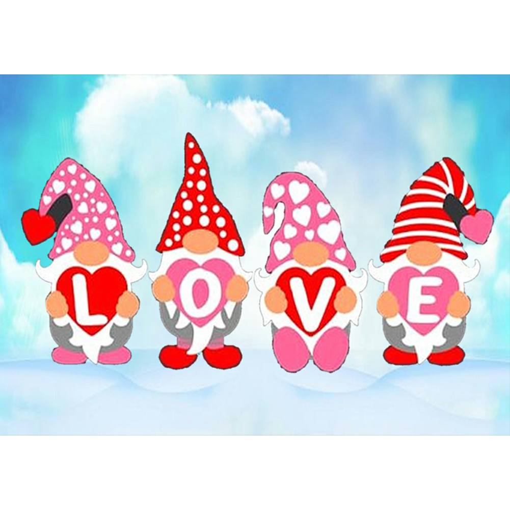 

Rhinestone-Round Drill Diamond Painting-40*30CM, 501 Original