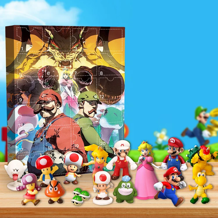 2023 Mario Advent Calendar -- The One With 24 Little Doors