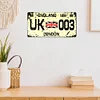 UK City - Car License(6*12Inch) - Garage