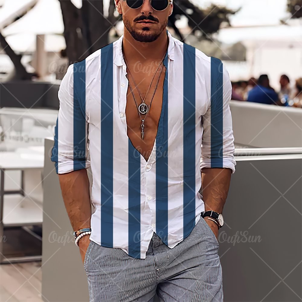 Outdoor Casual Long Sleeve Shirt |Fashion Men's Shirt