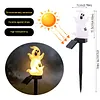 Halloween Yard Decor Solar Stake Light Outdoor Warm LED Garden Light