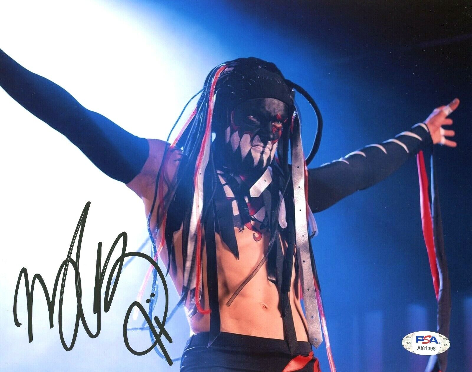 WWE FINN BALOR HAND SIGNED AUTOGRAPHED 8X10 Photo Poster painting WITH PROOF AND PSA DNA COA 45