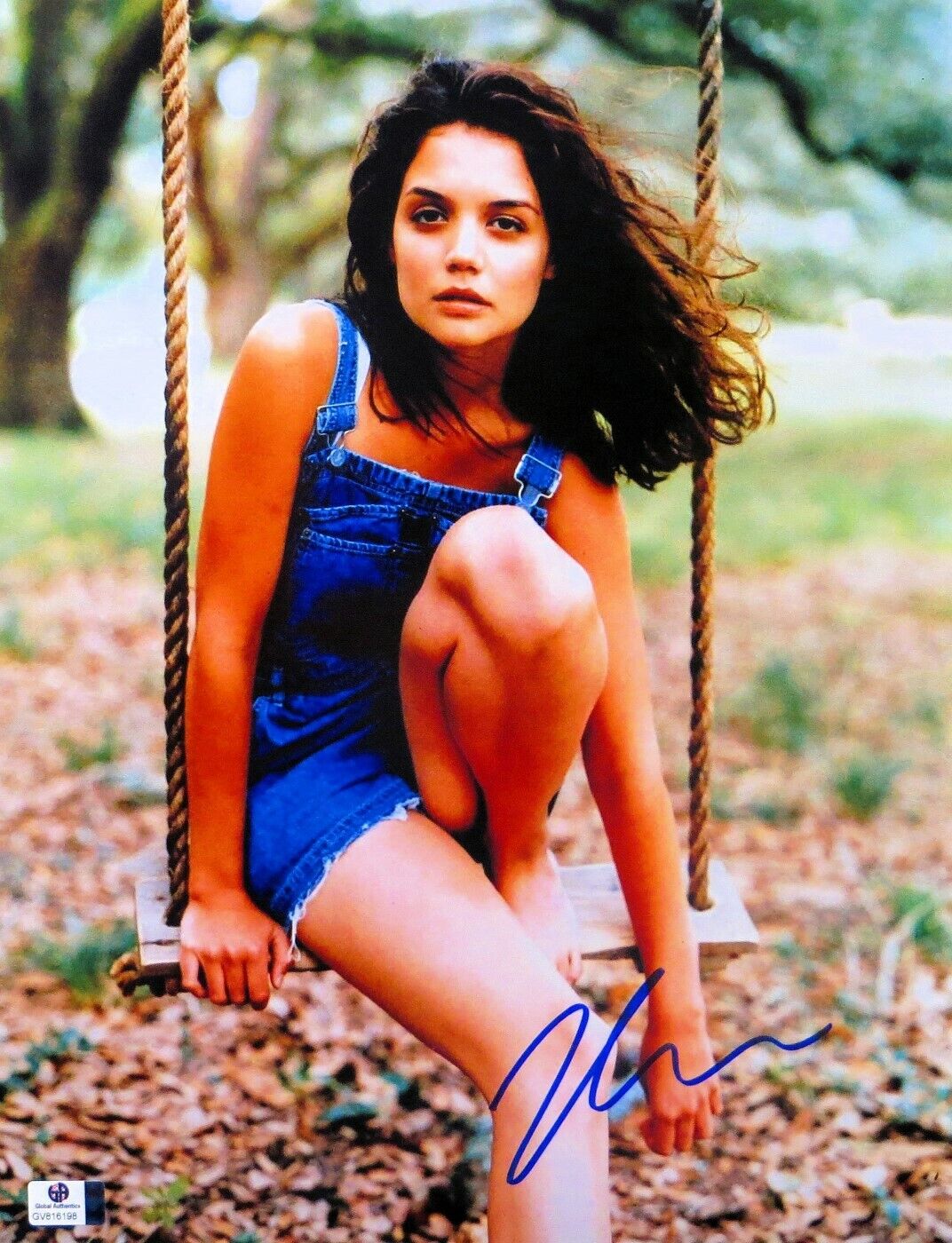 Katie Holmes Signed Autographed 11X14 Photo Poster painting Dawson's Creek Vintage Photo Poster painting 816198