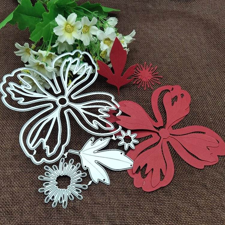 Beautiful flower lace card Metal Cutting Dies Stencils For DIY Scrapbooking Decorative Embossing Handcraft Die Cutting Template