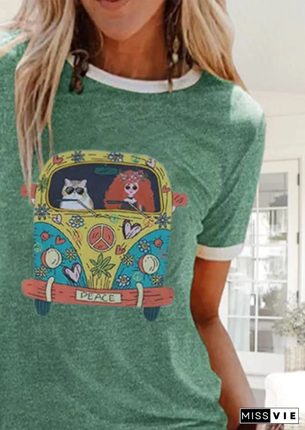 Short Sleeve Casual T-shirt