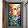 Dragonfly-14CT Stamped Cross Stitch 40*70cm(Big Size)