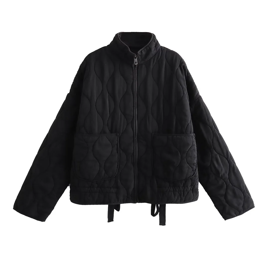 Zingj 2025 New Women's Pocket Jacket 4088242 800