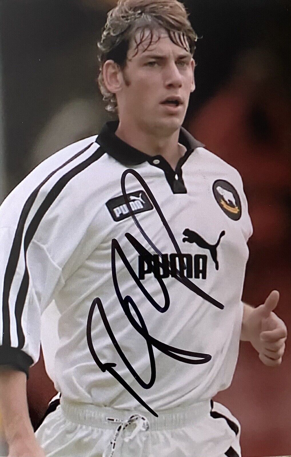 Rory Delap Genuine Hand Signed Derby County 6X4 Photo Poster painting