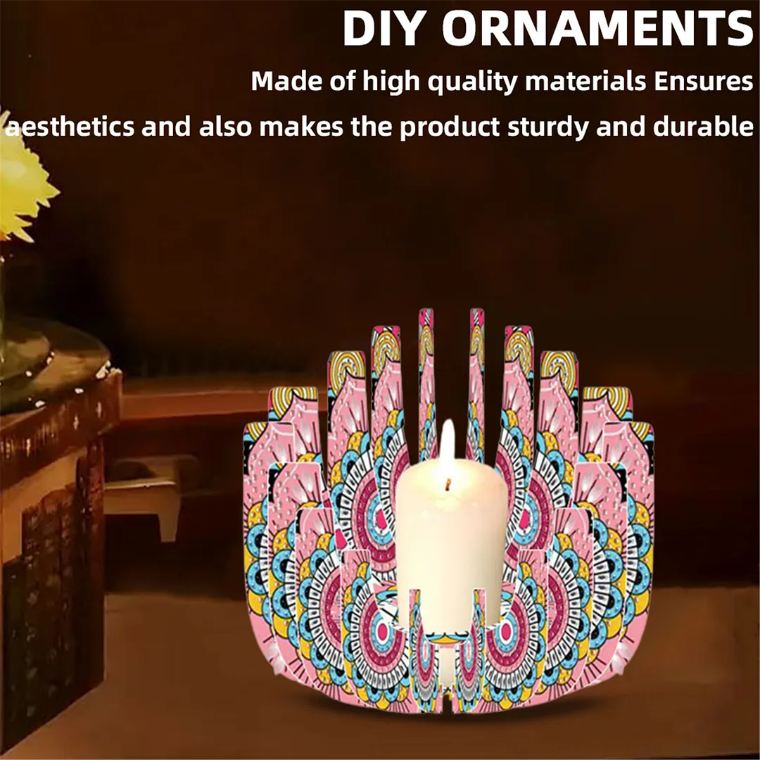 DIY Diamond Art Painting Kits of Candle Holder for Aromatherapy & Home Decor