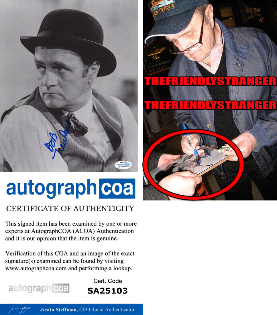 BOB NEWHART signed Autographed 8X10 Photo Poster painting - EXACT PROOF - ACOA COA