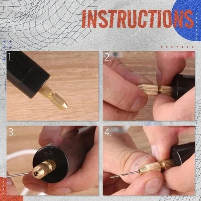 DIY Electric Drill Set