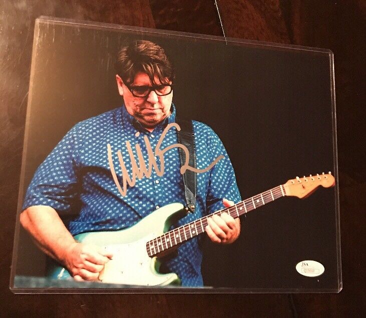 WILL SERGEANT signed ECHO & THE BUNNYMEN 8X10 AUTOGRAPHED Photo Poster painting JSA Q15660