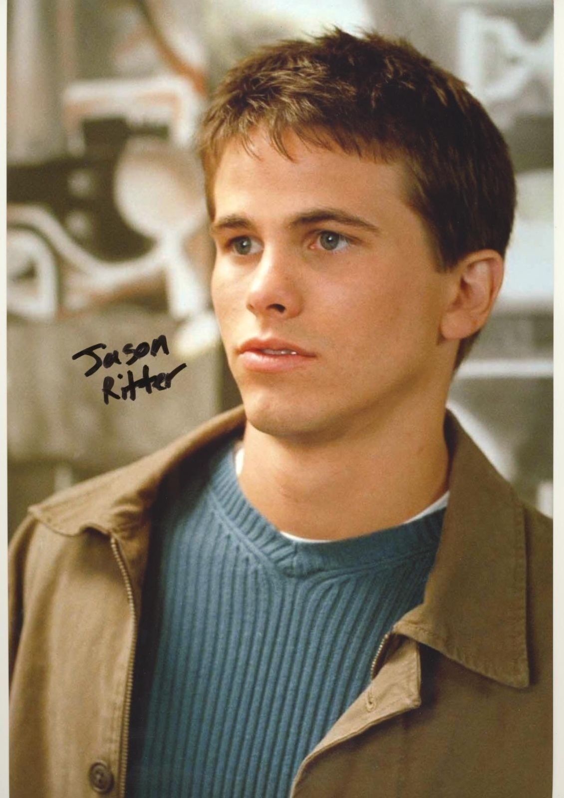 Jason Ritter Autograph FREDDY VS JASON Signed 12x8 Photo Poster painting AFTAL [8615]