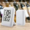 Wireless Weather Station Temperature and Humidity Monitor 100m Range for Desktop