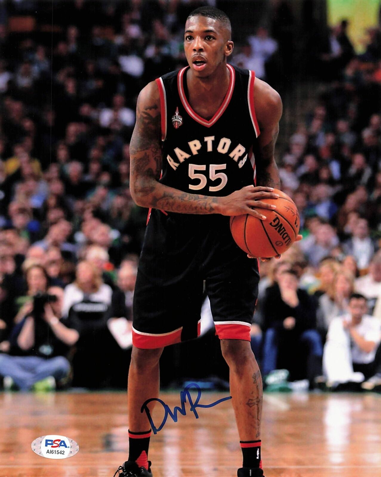 Delon Wright signed 8x10 Photo Poster painting PSA/DNA Toronto Raptors