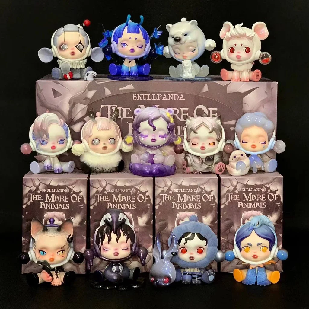  Pop Mart Skullpanda The Mart Of Animal Series Blind box