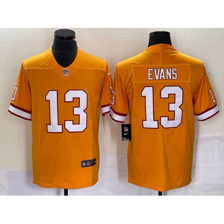 Men's Tampa Bay Buccaneers #13 Mike Evans Orange  Vapor Untouchable Limited Stitched Jersey