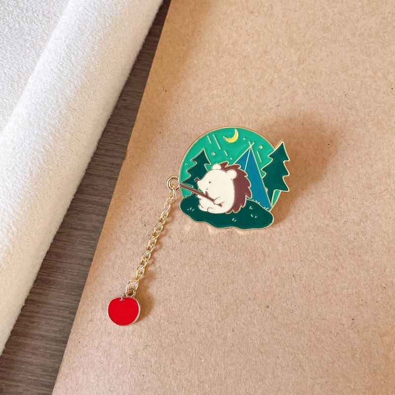 Cartoon Style Cute Pin Animal Zinc Alloy Plating Unisex Brooches