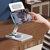 360-degree rotating mobile phone and iPad stand, special alloy universal lazy stand for live broadcast