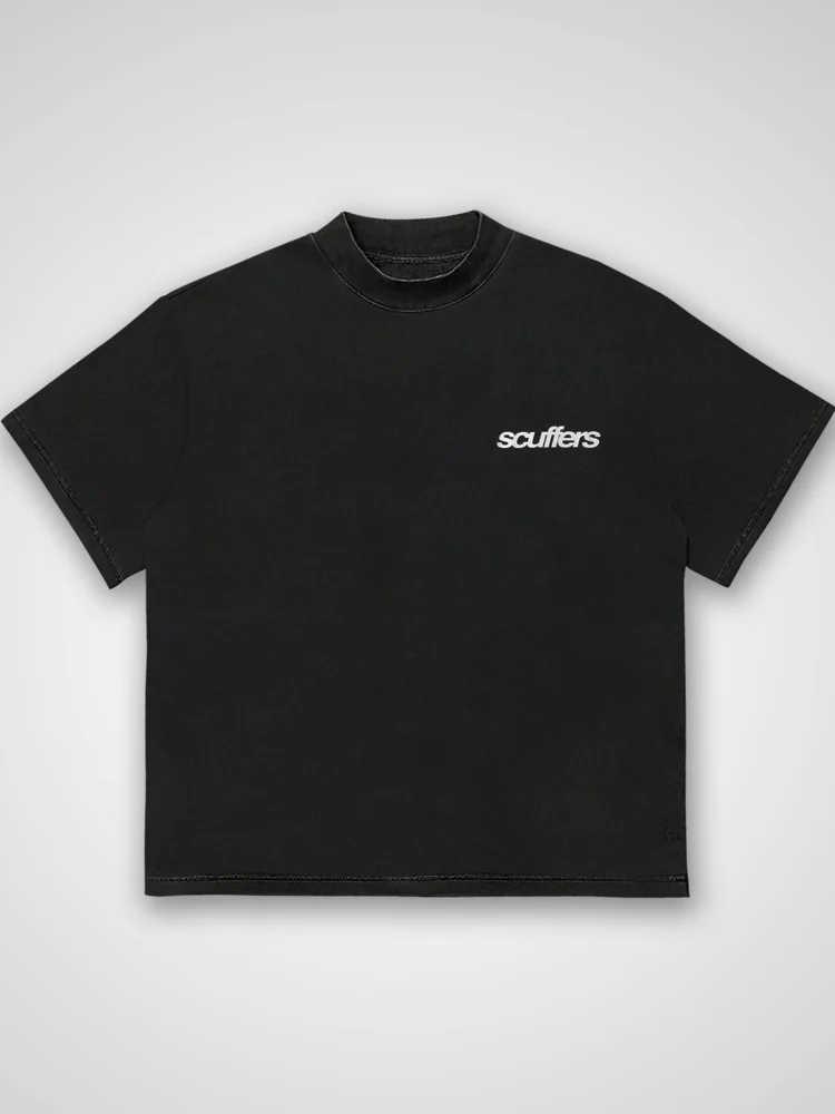 Sun Graffiti Pure Cotton Short Sleeved Shirt